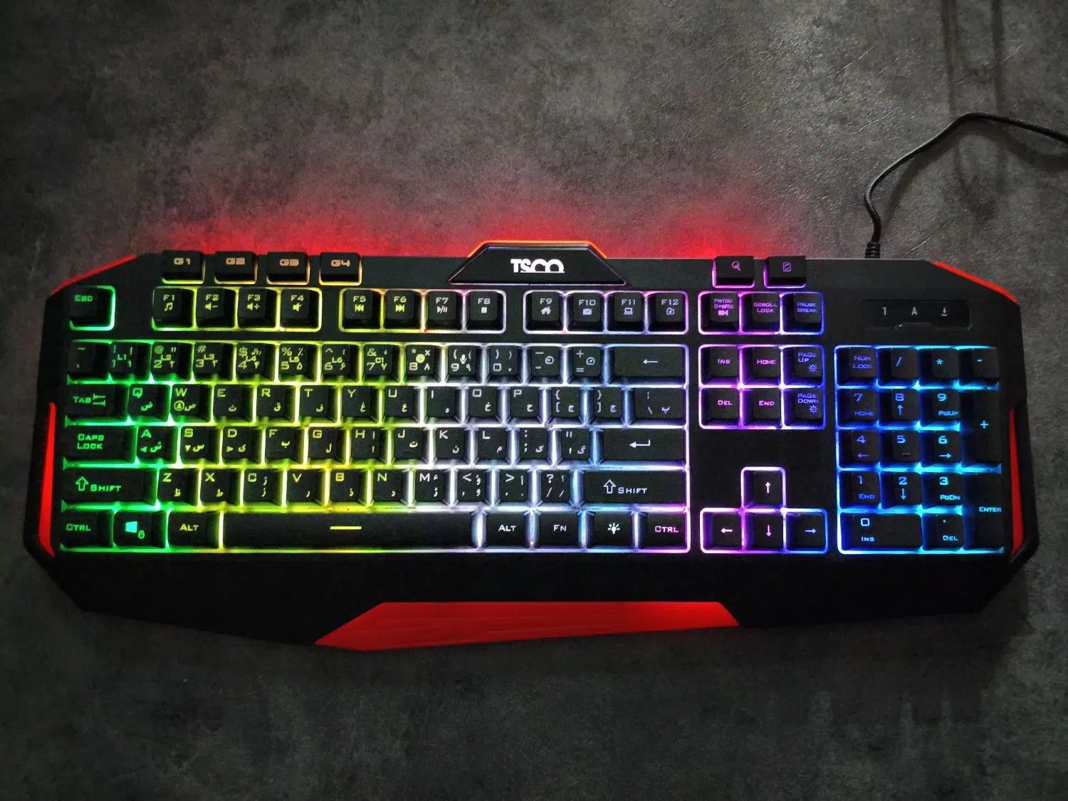 کیبورد گیمینگ و حرفه ای تسکو مدل GK 8123 RGB|قطعات و لوازم جانبی رایانه|مشهد, انقلاب|دیوار