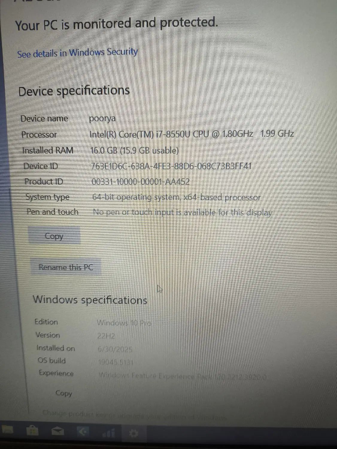 لپ تاپ دل inspiron 5570|رایانه همراه|تهران, امامت|دیوار