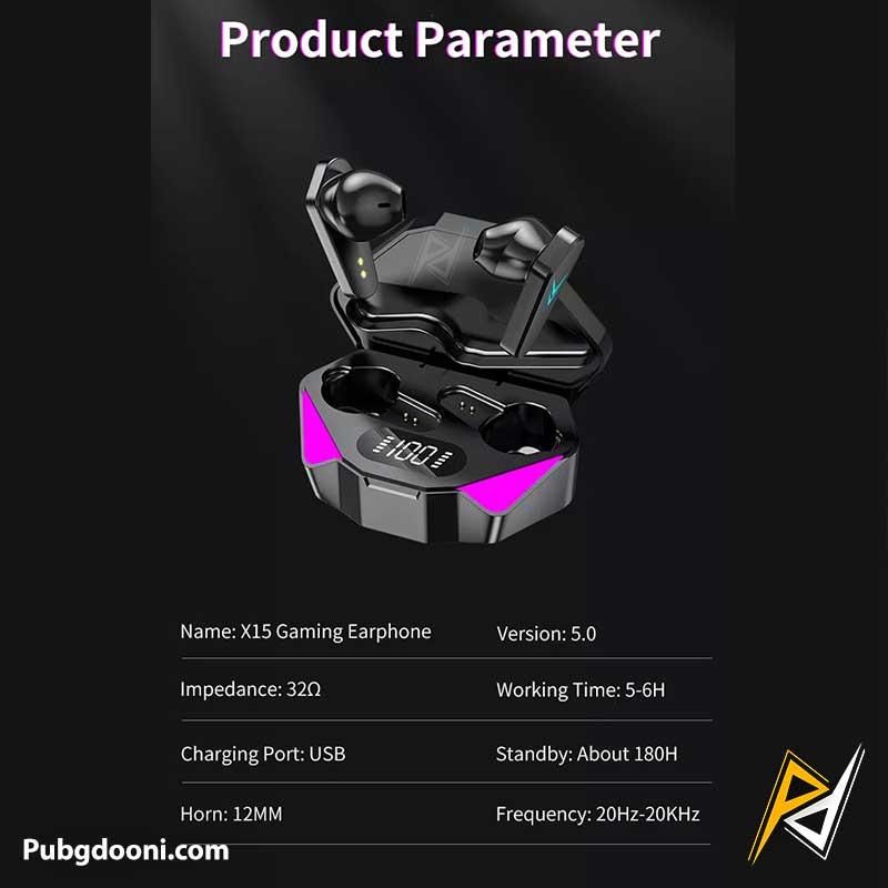 ایرپاد بیسیم گیمینگ مدل X15 اورجینال به قیمت دبی|لوازم جانبی موبایل و تبلت|یاسوج, |دیوار