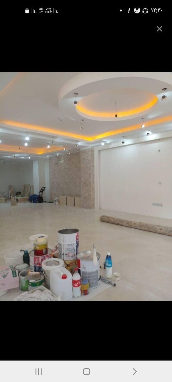 رنگ پلاستیک و انواع رنگ روغنی لگه گیری گچ کاری|خدمات پیشه و مهارت|سبزوار, باهنر|دیوار