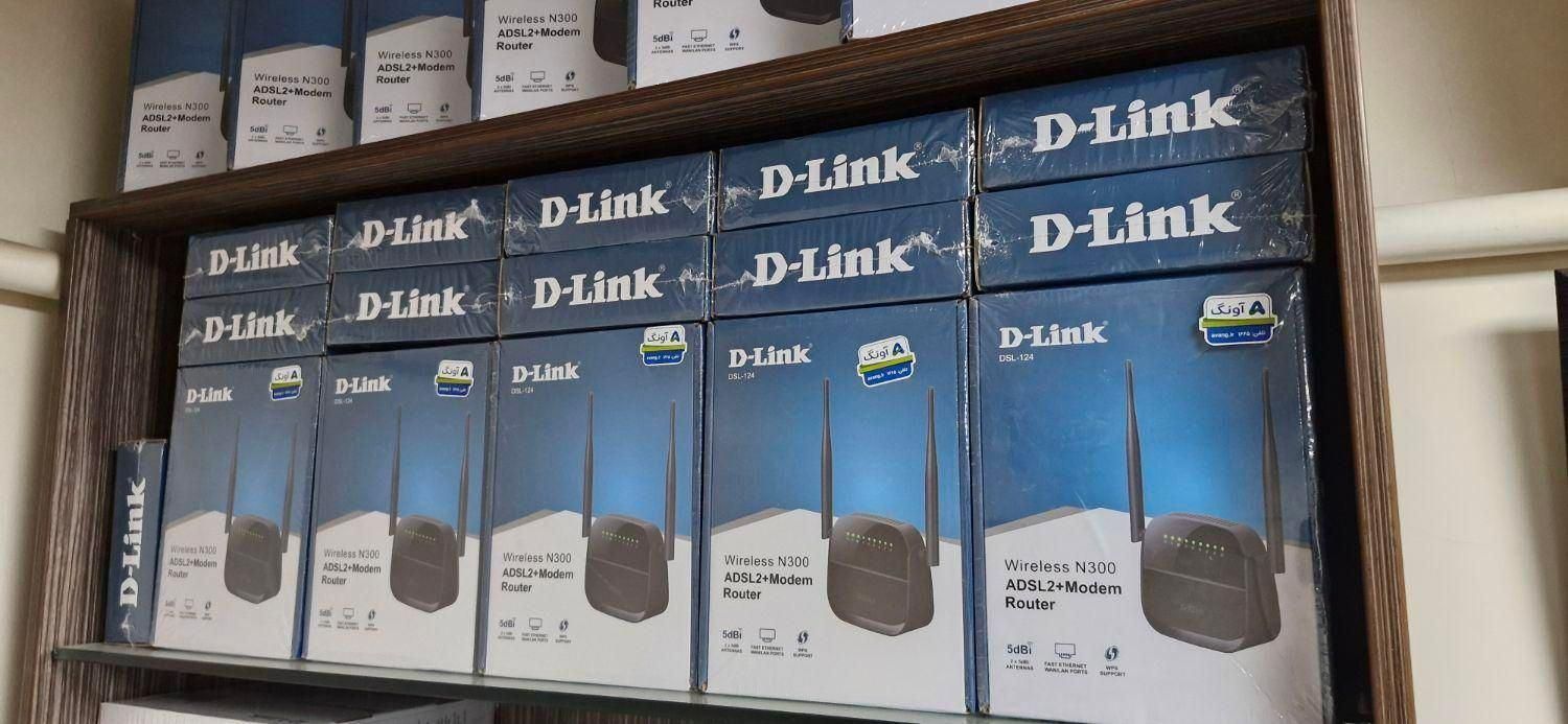 مودم (DLink) + 3000 گیگ اینترنت آسیاتک + شش ماه|مودم و تجهیزات شبکه|قم, باسکول|دیوار
