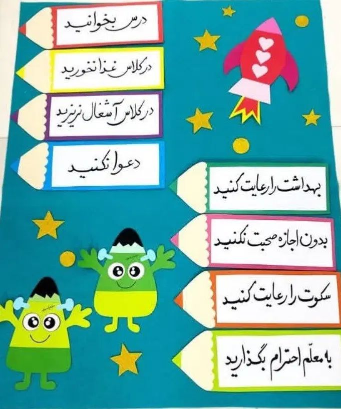تزئین کلاس و مدارس و مهد کودک ها|صنایع دستی و سایر لوازم تزئینی|مشهد, حجاب (شهرک غرب)|دیوار