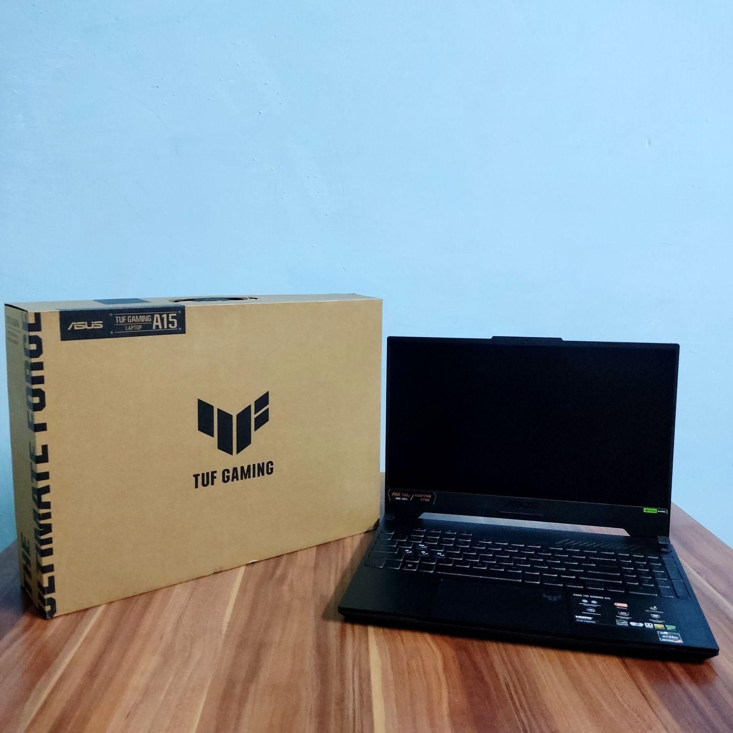 لپ تاپ قول گیمینگ Asus TUF A15 گرافیک RTX 4060 8G|رایانه همراه|مشهد, شاهد|دیوار