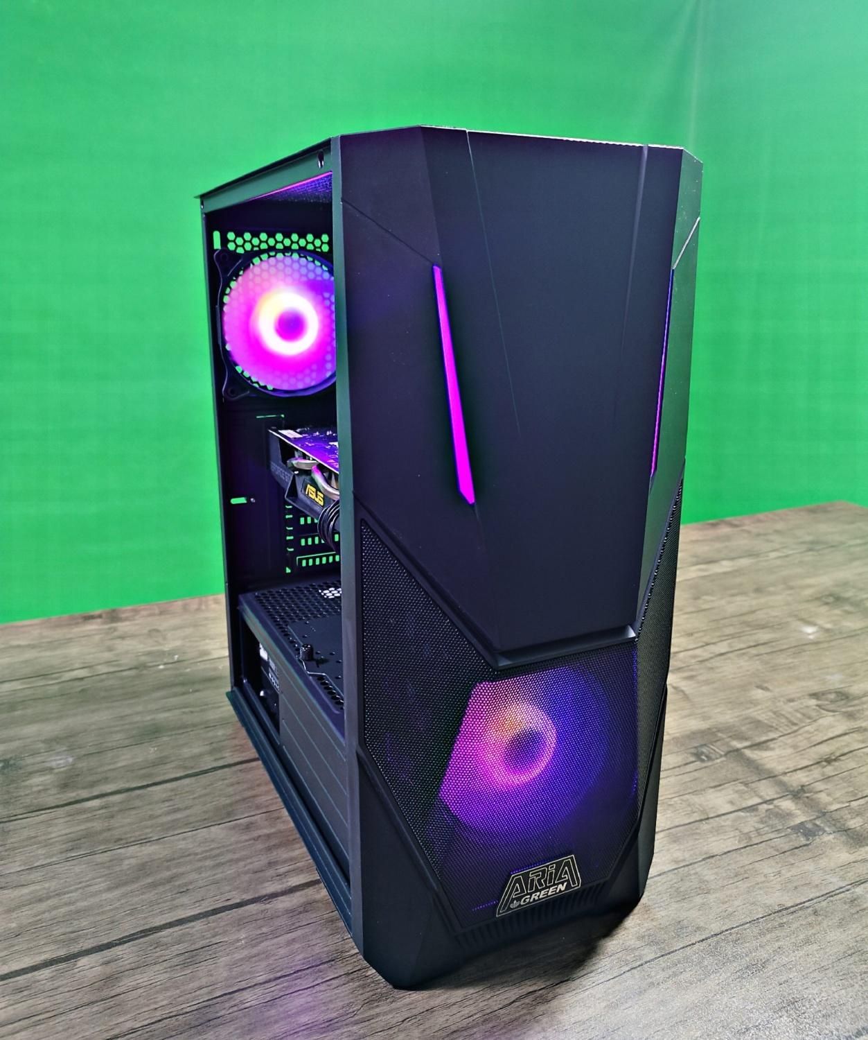 کیس گیمینگ حرفه ای گرافیک RX 580 8G|رایانه رومیزی|مشهد, عامل|دیوار