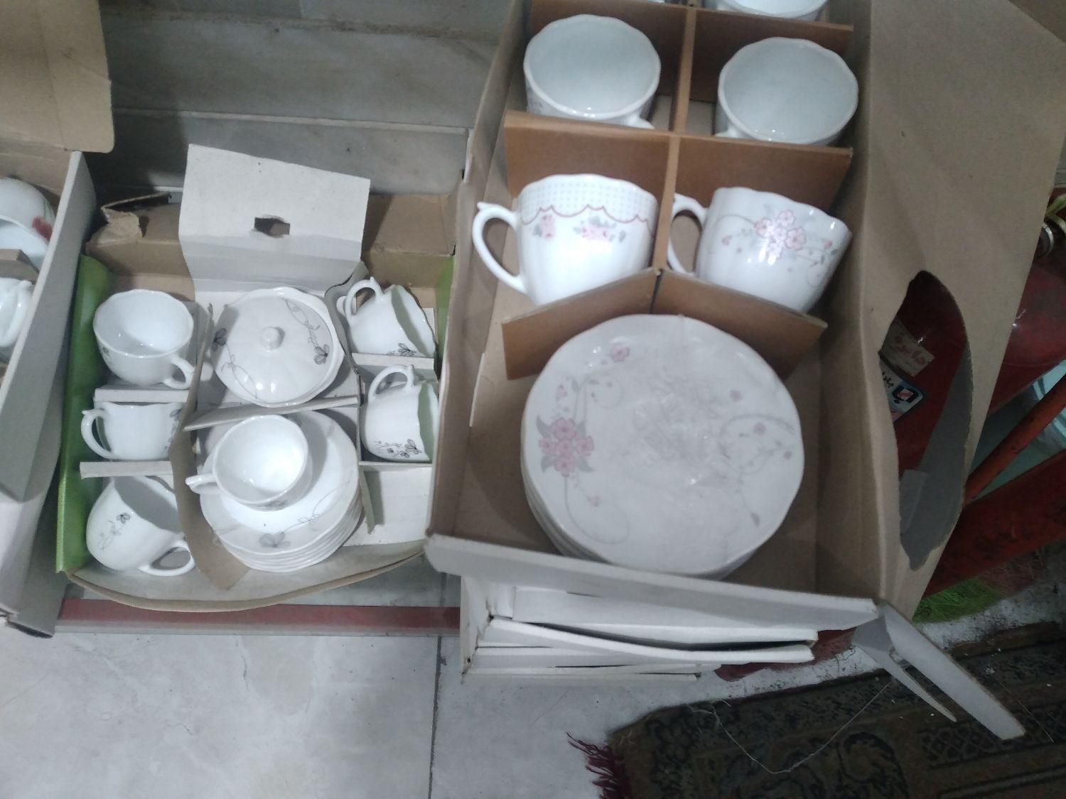 ارکوپال ۲۶ پارچه و استکان آرک۱۲و ۱۴ پارچه پذیرایی|ظروف سرو و پذیرایی|رشت, سلیمانداراب|دیوار