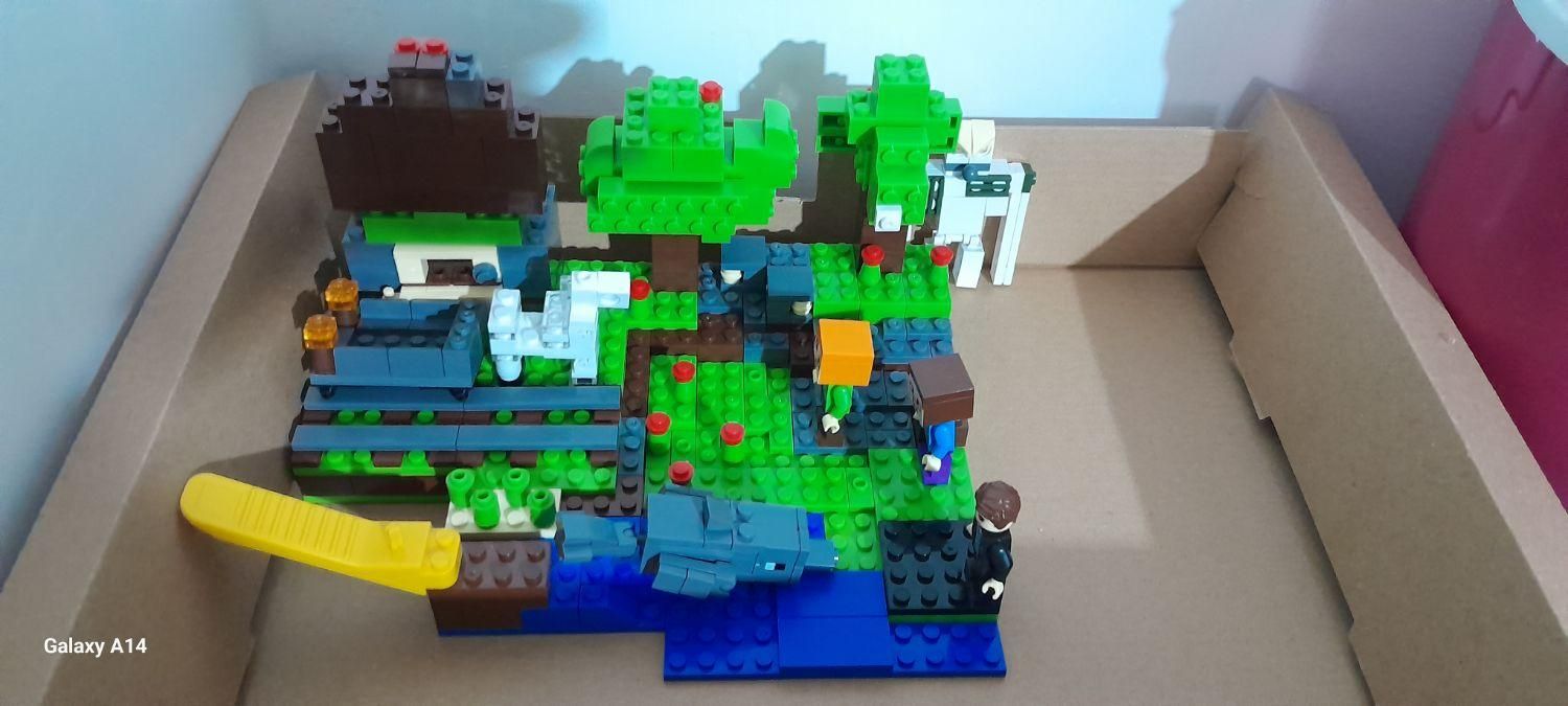 لگو ۳۹۴تکه|اسباب‌‌بازی|کرج, مصباح|دیوار