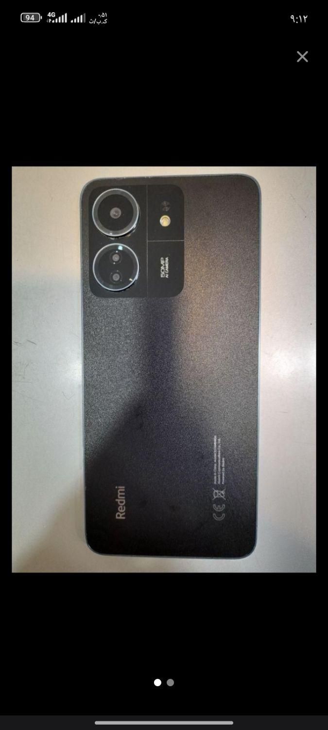 شیائومی Redmi 13C با حافظهٔ ۲۵۶ گیگابایت|موبایل|تهران, جنت‌آباد جنوبی|دیوار