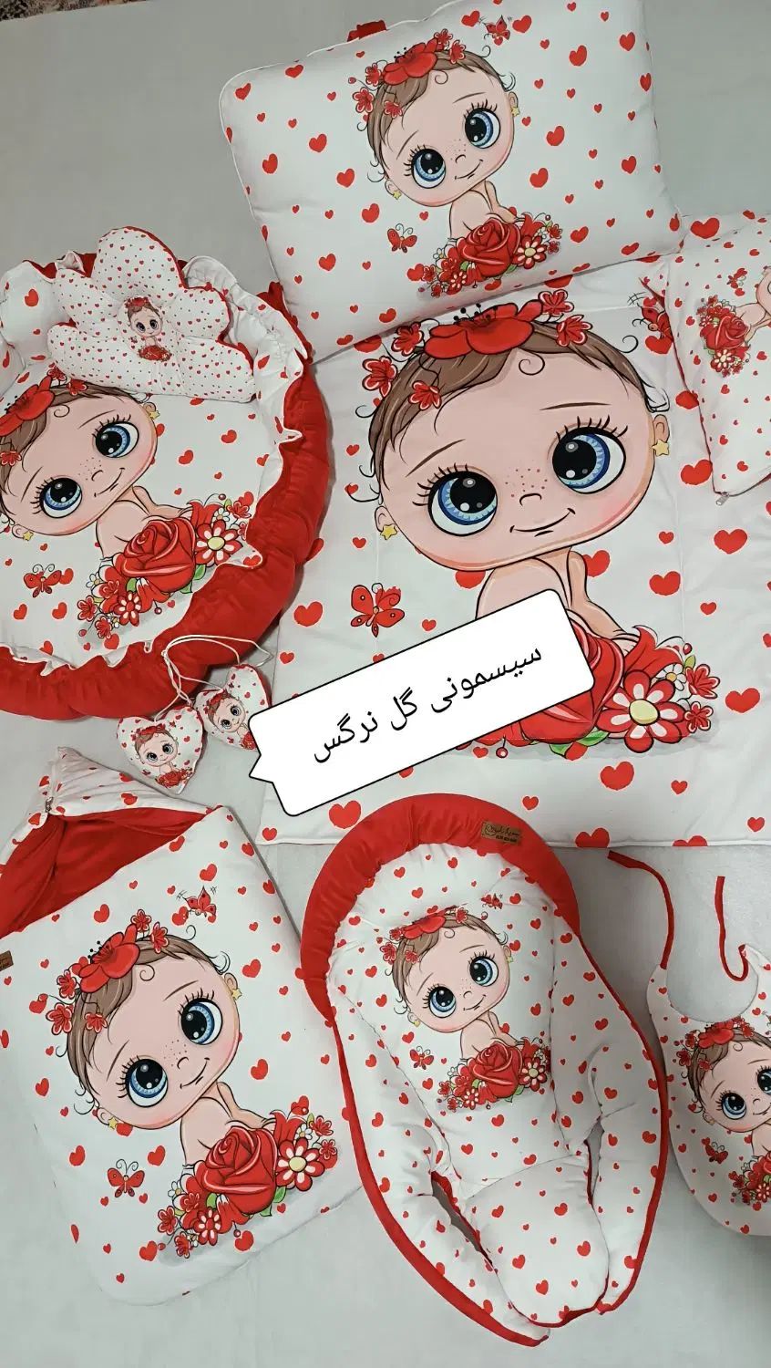 سیسمونی و سرویس خواب نوزاد|اسباب و اثاث بچه|مشهد, انصار|دیوار
