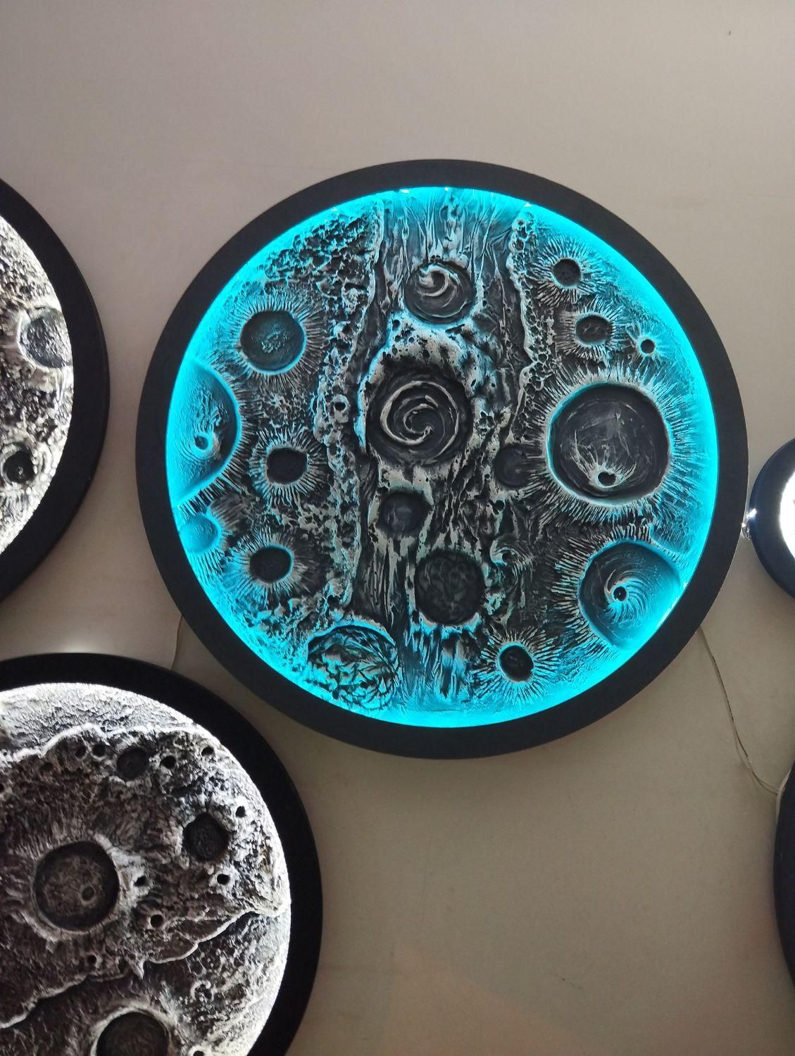 سفارش تابلو ماه درخشان|تابلو، نقاشی، عکس|قرچک, باقرآباد|دیوار