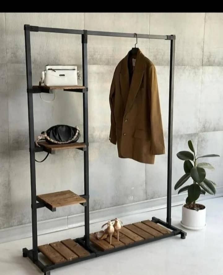 اویز رگال دار رخت چوب کد۳۴|بندرخت و رختآویز|تهران, نعمتآباد|دیوار