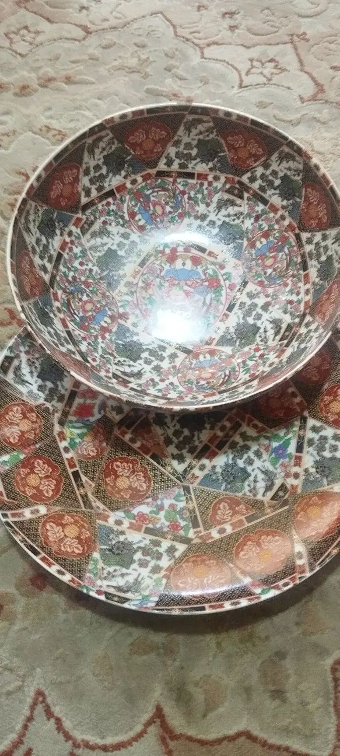 کاسه و بشقاب قدیمی آنتیک  مارک چین|کلکسیون اشیاء عتیقه|تهران, اقدسیه|دیوار