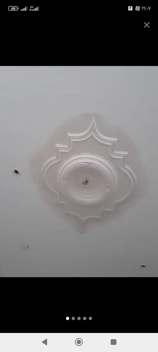 گچ گچکار گچکاری سفیدکاری مناسب|خدمات پیشه و مهارت|امیدیه, |دیوار