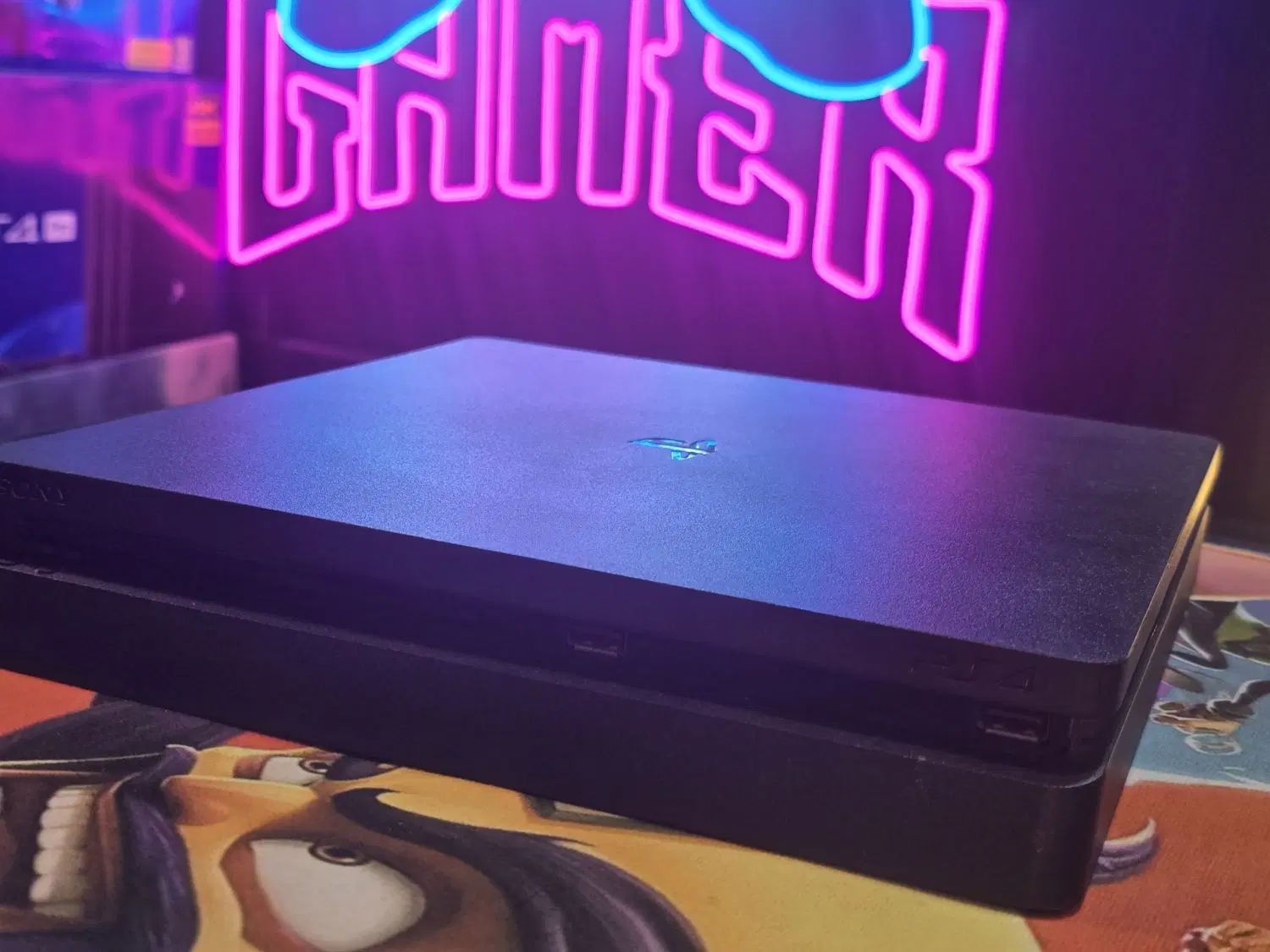 دستگاه اسلیم ps4  کپیخور یا اکانتی دو دسته با بازی|کنسول، بازی ویدئویی و آنلاین|مشهد, هفت تیر (حافظ)|دیوار