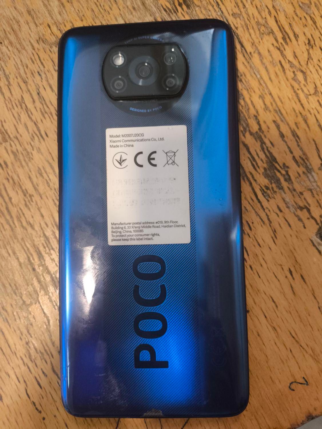 poco x3 nfc|موبایل|تهران, آجودانیه|دیوار