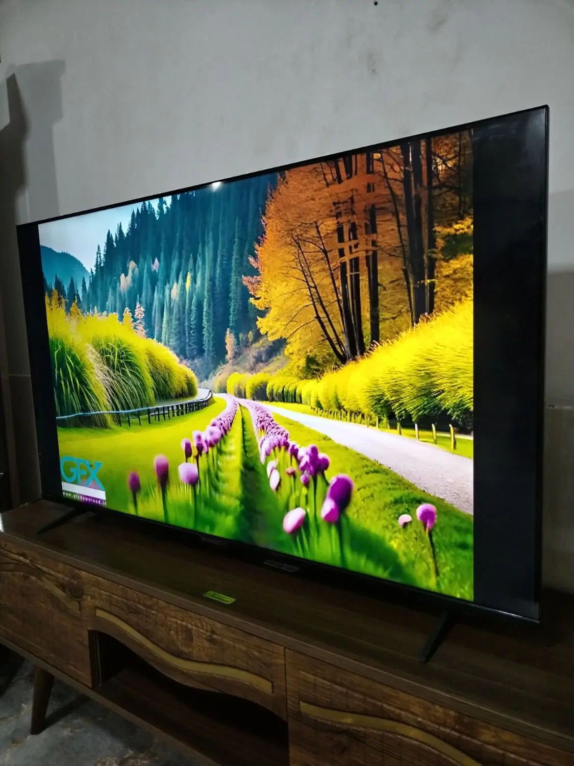 تلویزیون الیدی 43اینچ دوو اصل کره فورکی 4k در حدنو|تلویزیون و پروژکتور|مشهد, اروند|دیوار