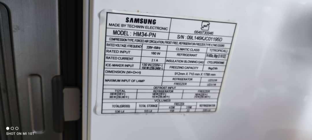 ساید باید ساید Samsung|یخچال و فریزر|تهران, کاظم‌آباد|دیوار