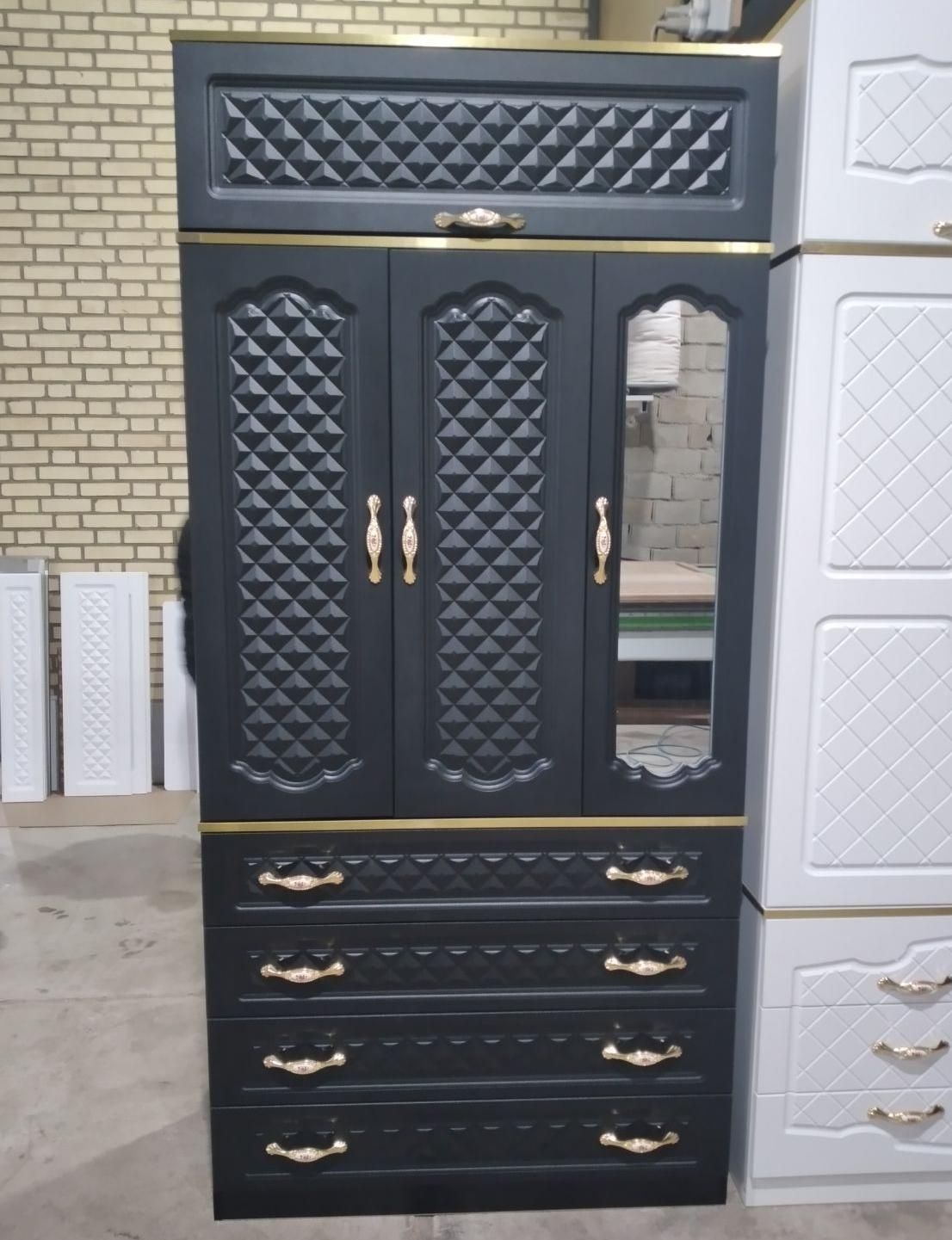 کمد 4تیکه عرض ۱۵۰|جاکفشی، کمد، دراور|قزوین, |دیوار