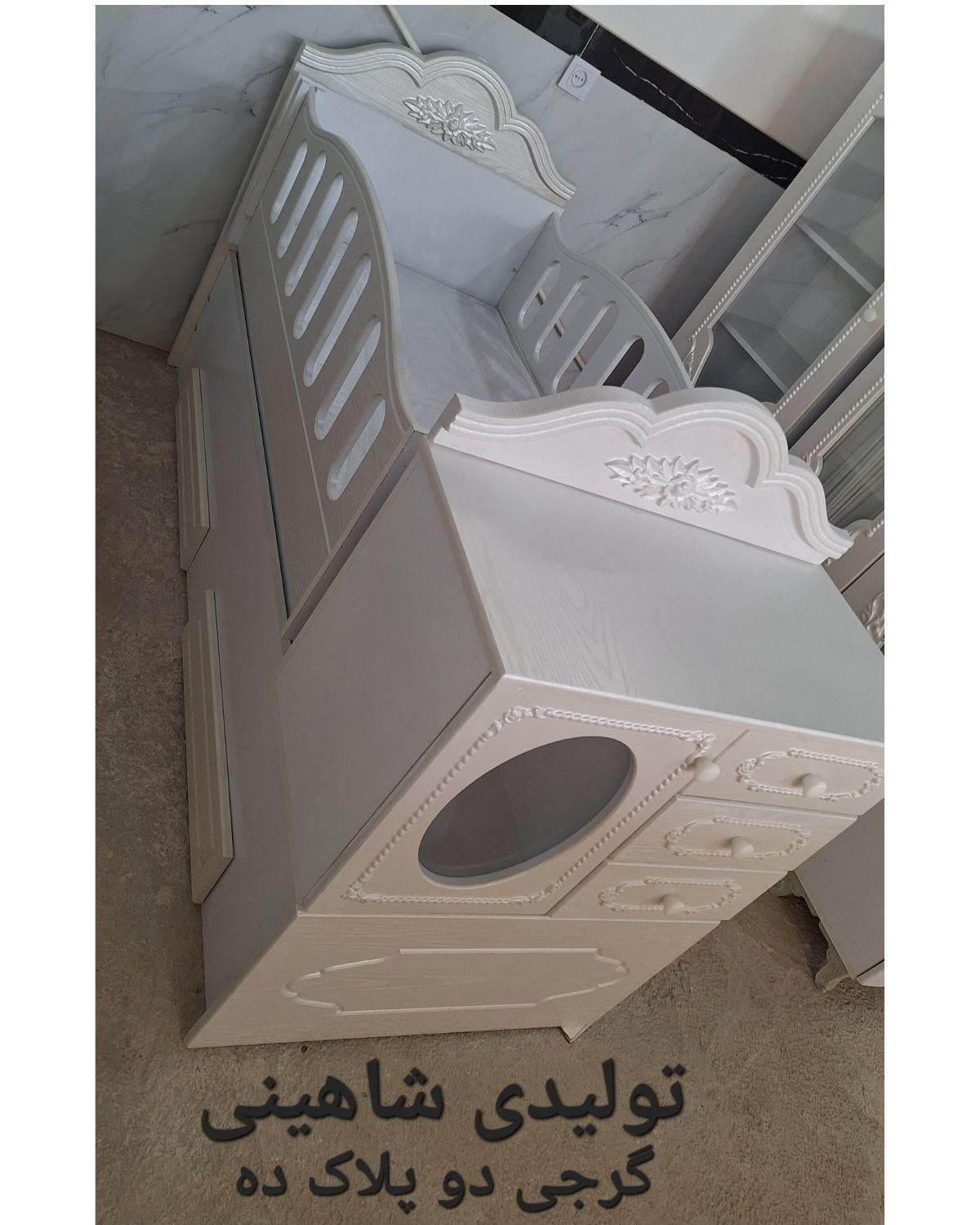 مدل گل پنج پر سرویس چوب نوزاد سیسمونی|تخت و صندلی بچه|مشهد, خواجه ربیع|دیوار