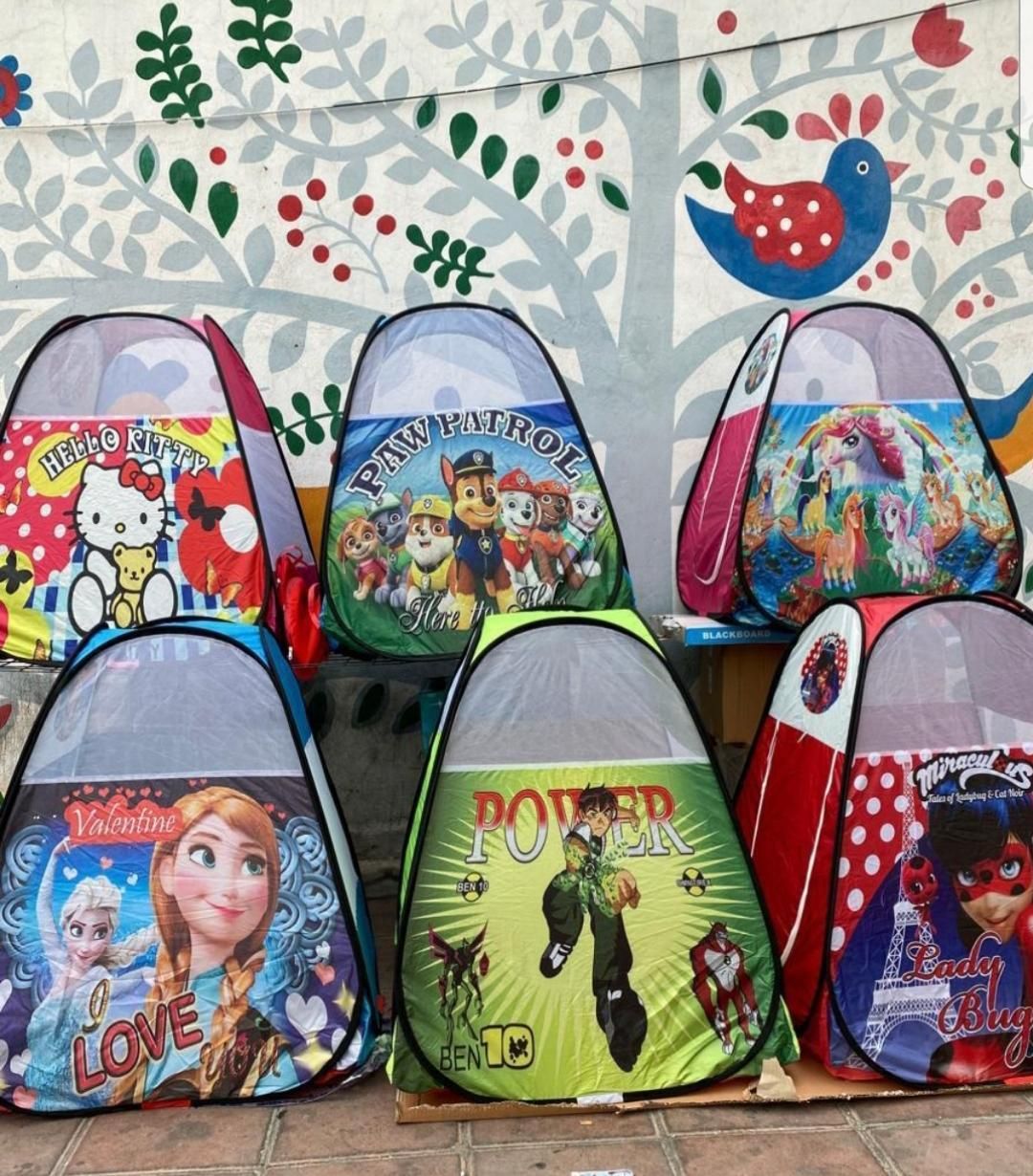 انواع چتر وچادر بازی کودک وکلبه ای بچه نو  وآکبند|اسباب‌‌بازی|تبریز, |دیوار