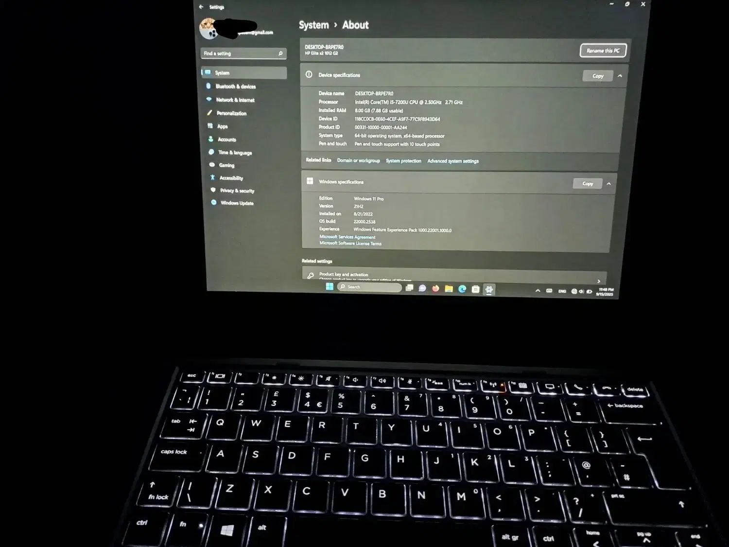 لپتاب Hp elite x2|رایانه همراه|مشهد, خواجه ربیع|دیوار
