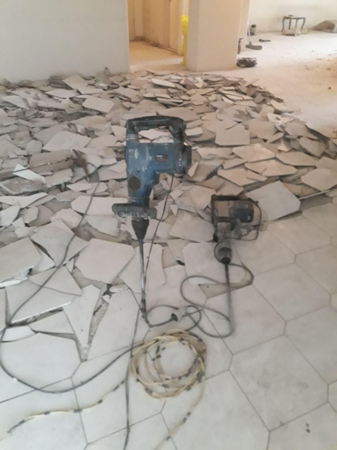 بتن کنی و تخریب ساختمان کلئ وجزئ ،تغییرات|خدمات پیشه و مهارت|تبریز, |دیوار