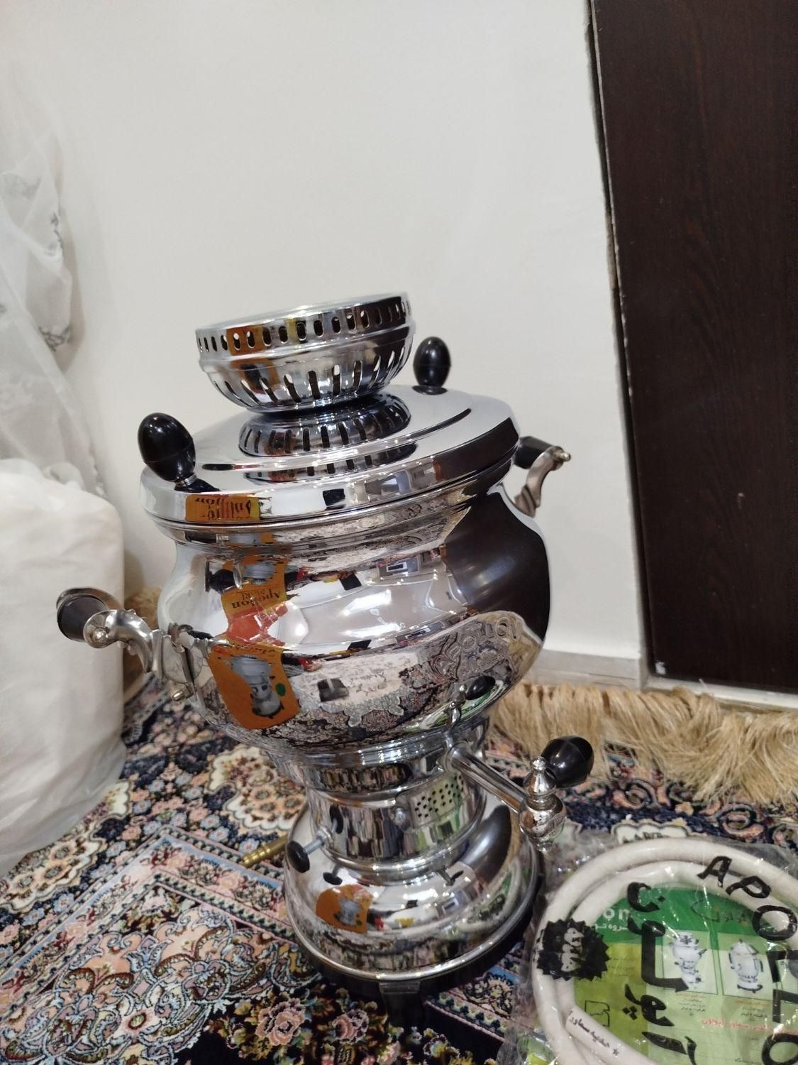 سماور گازی 5 لیتری آپولون|سماور، چای‌ساز، قهوه‌ساز|تهران, زنجان جنوبی|دیوار