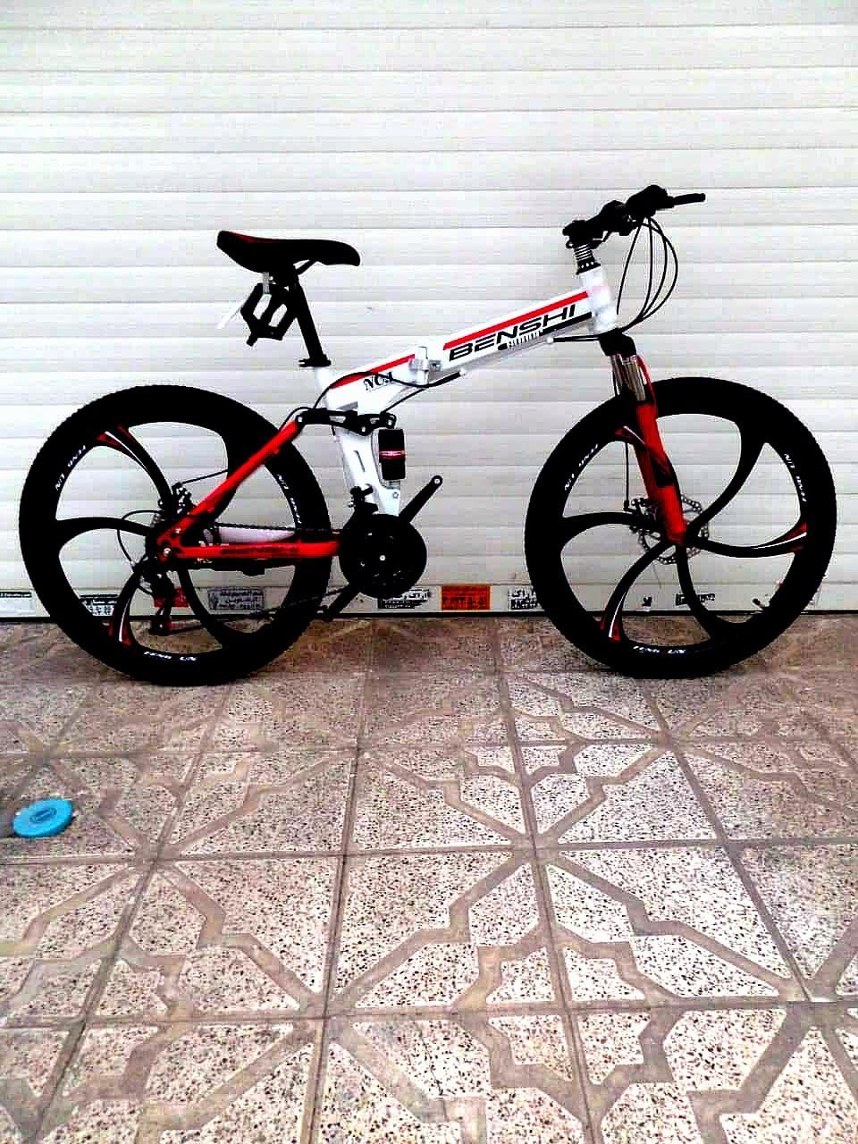 کمک وسط کمک جلو دوچرخه مسافرتی آکبند|دوچرخه، اسکیت، اسکوتر|مشهد, جاهد شهر|دیوار