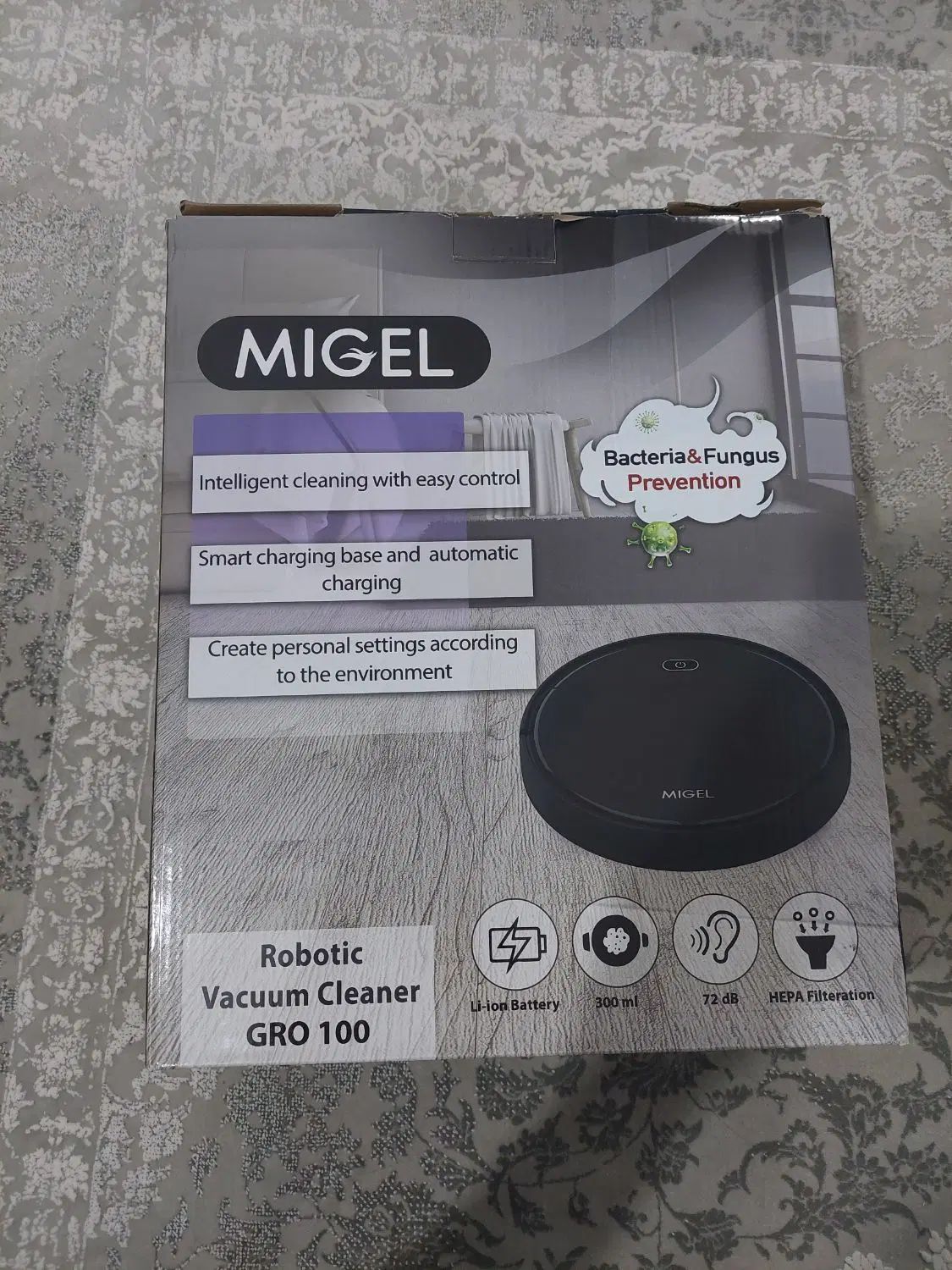 جارو رباتیک میگل مدل GRO100|جاروبرقی، جارو شارژی، بخارشو|مشهد, توس (بلوار توس)|دیوار