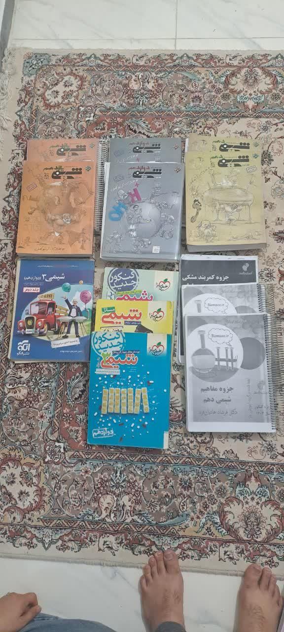 کتابهای کنکور تجربی رتبه ۳۵۰۰|کتاب و مجله آموزشی|تهران, آذری|دیوار