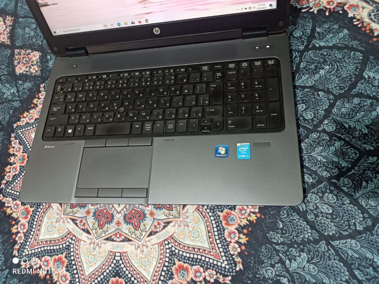 لپ تاپ hp zbook|رایانه همراه|تهران, شهرک استقلال|دیوار