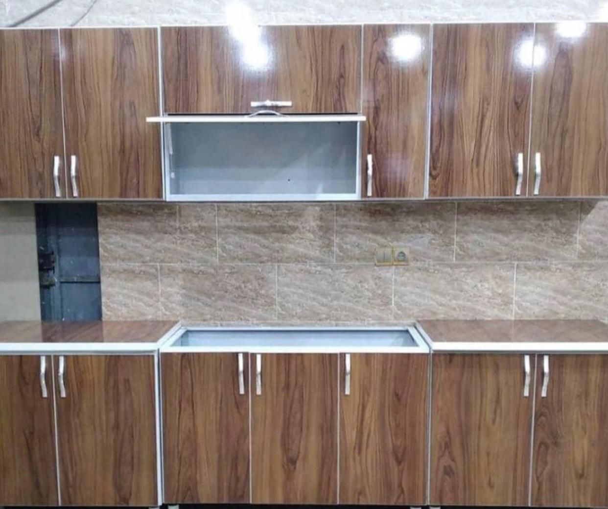 کابینت رنگ چوبی درختی کد وکیومی|مصالح و تجهیزات ساختمان|خرمآباد, |دیوار