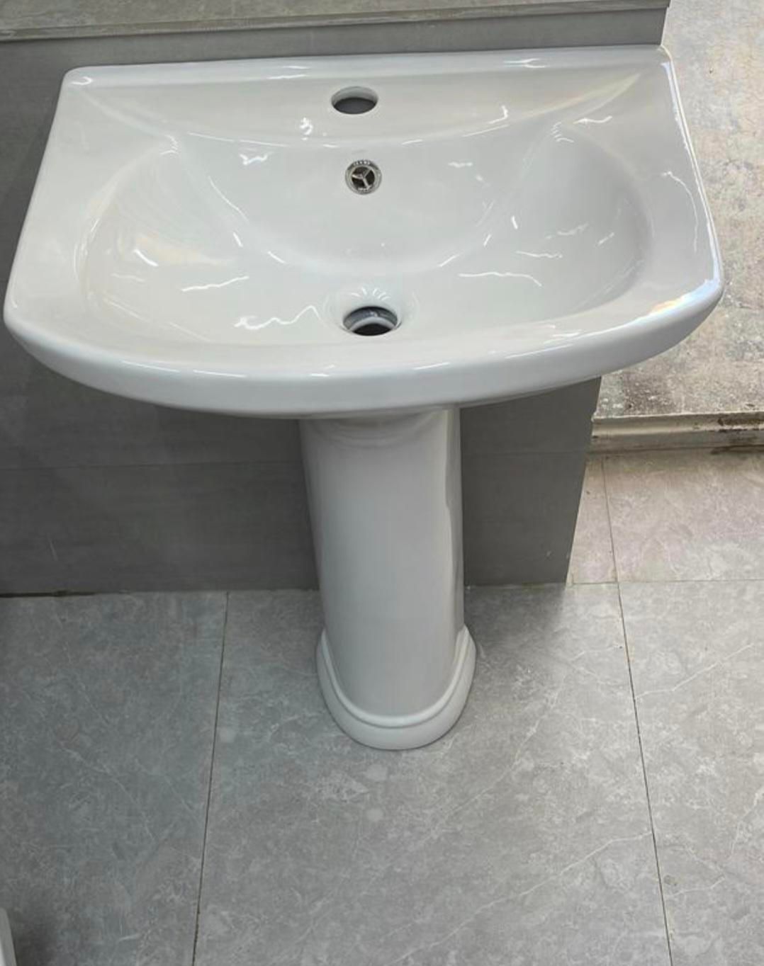 روشویی دستشویی با پایه|لوازم سرویس بهداشتی|شیراز, مسلم|دیوار