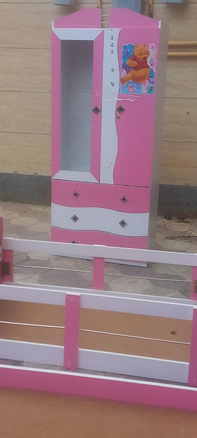 کمد و تختخواب بچه گانه و نوجوان|تخت و سرویس خواب|بناب, |دیوار