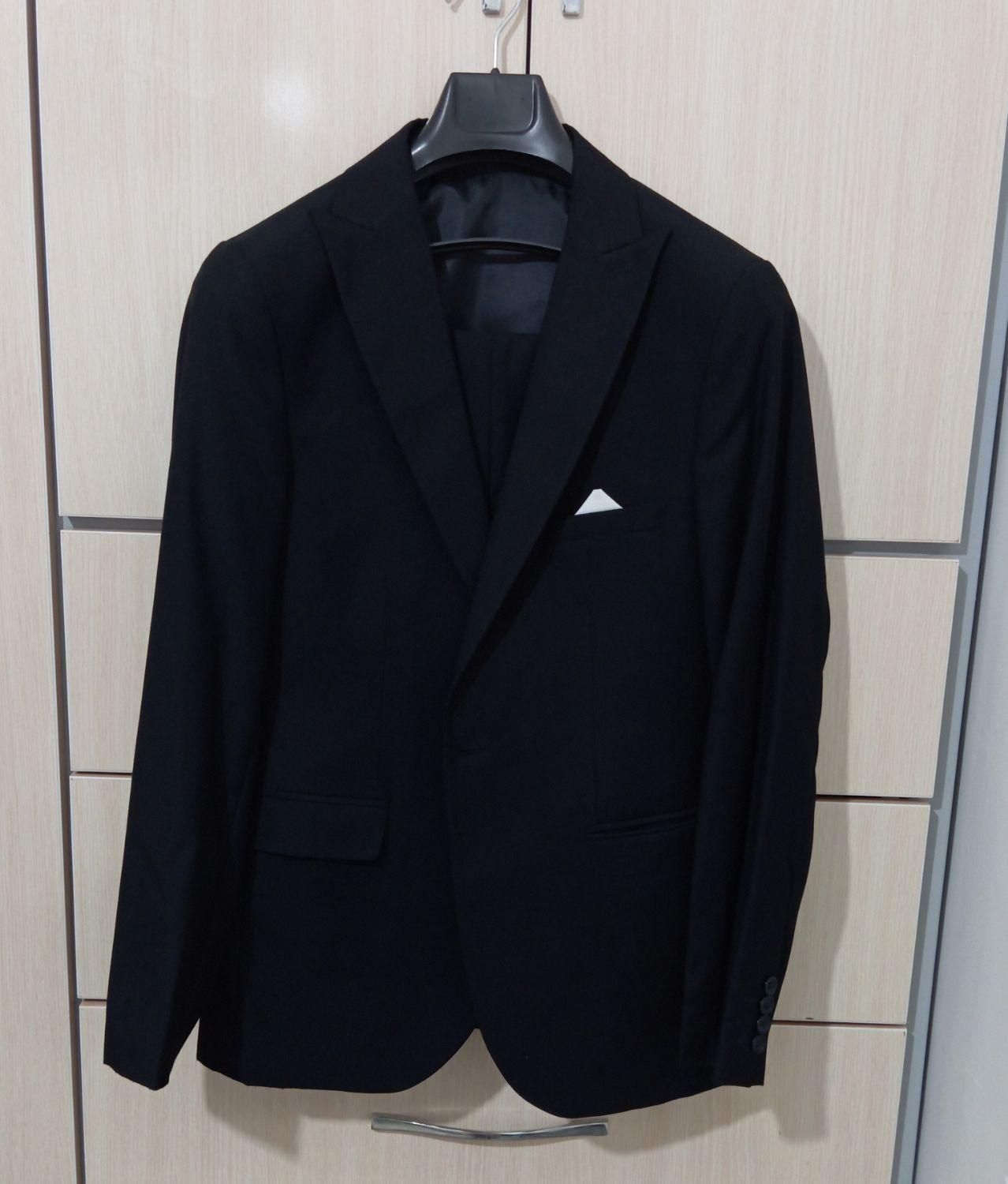 کت و شلوار مشکی سایز 46|لباس|کوهدشت, |دیوار