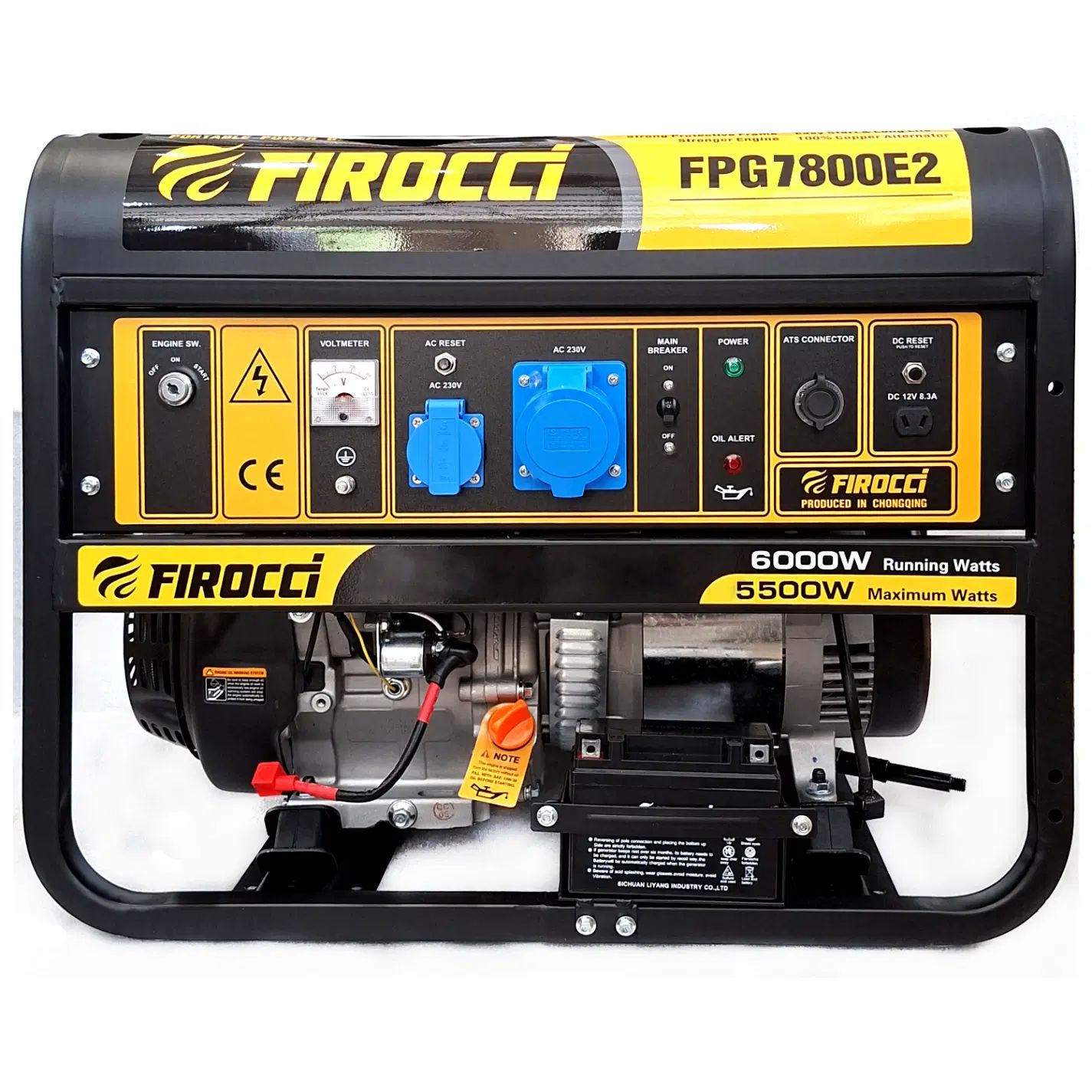 موتور برق فیروکسی 5 کیلووات مدل FIROCCI FPG7800e2|ماشین‌آلات صنعتی|اصفهان, گلزار|دیوار