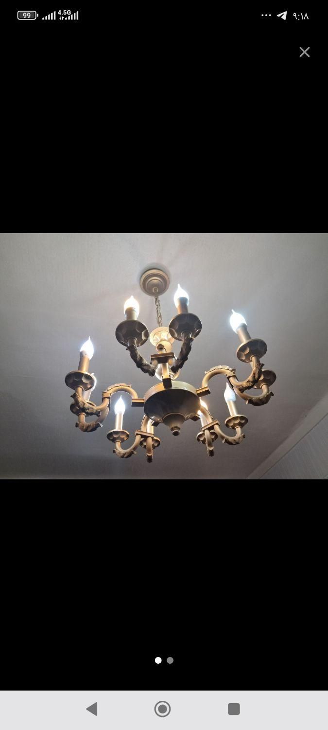 خریدار همه مدل لوستر آب کاری و معمولی|لوستر و چراغ آویز|تهران, جنتآباد مرکزی|دیوار