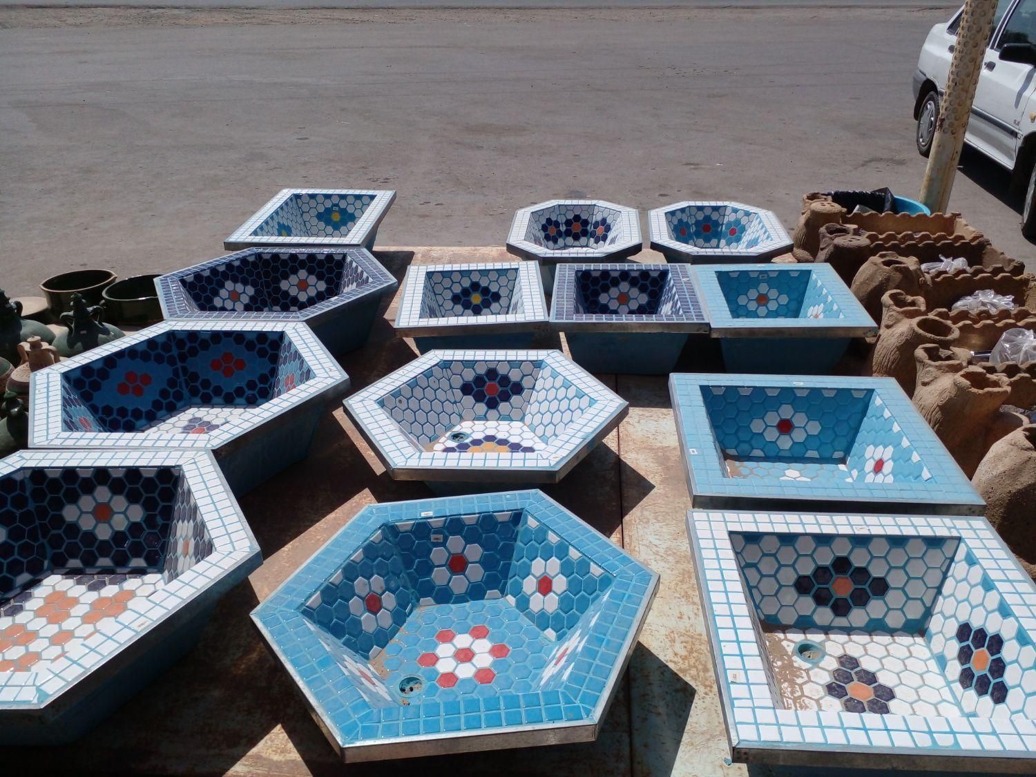 آبنما و حوض و منقل مجلل|مصالح و تجهیزات ساختمان|قم, کوه سفید|دیوار