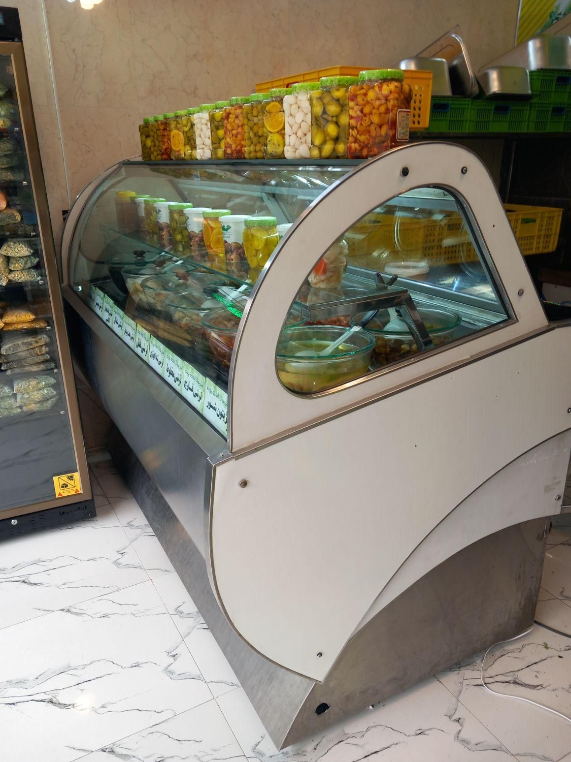 یخچال ایستاده. تاپینگ تمام استیل. استند استیل. سبد|فروشگاه و مغازه|اصفهان, شهرستان|دیوار