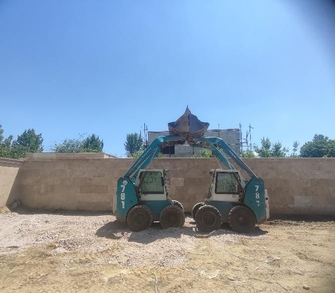 خاکبر داری بیل مکانیکی و مینی لودر بابکت|خدمات حمل و نقل|ارومیه, |دیوار
