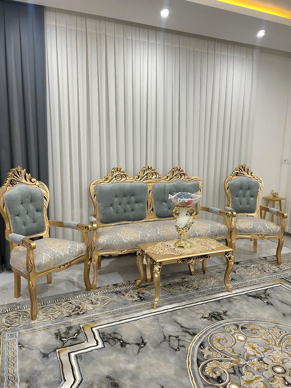 مبل سلطنتی|مبلمان خانگی و میز عسلی|بیرجند, |دیوار