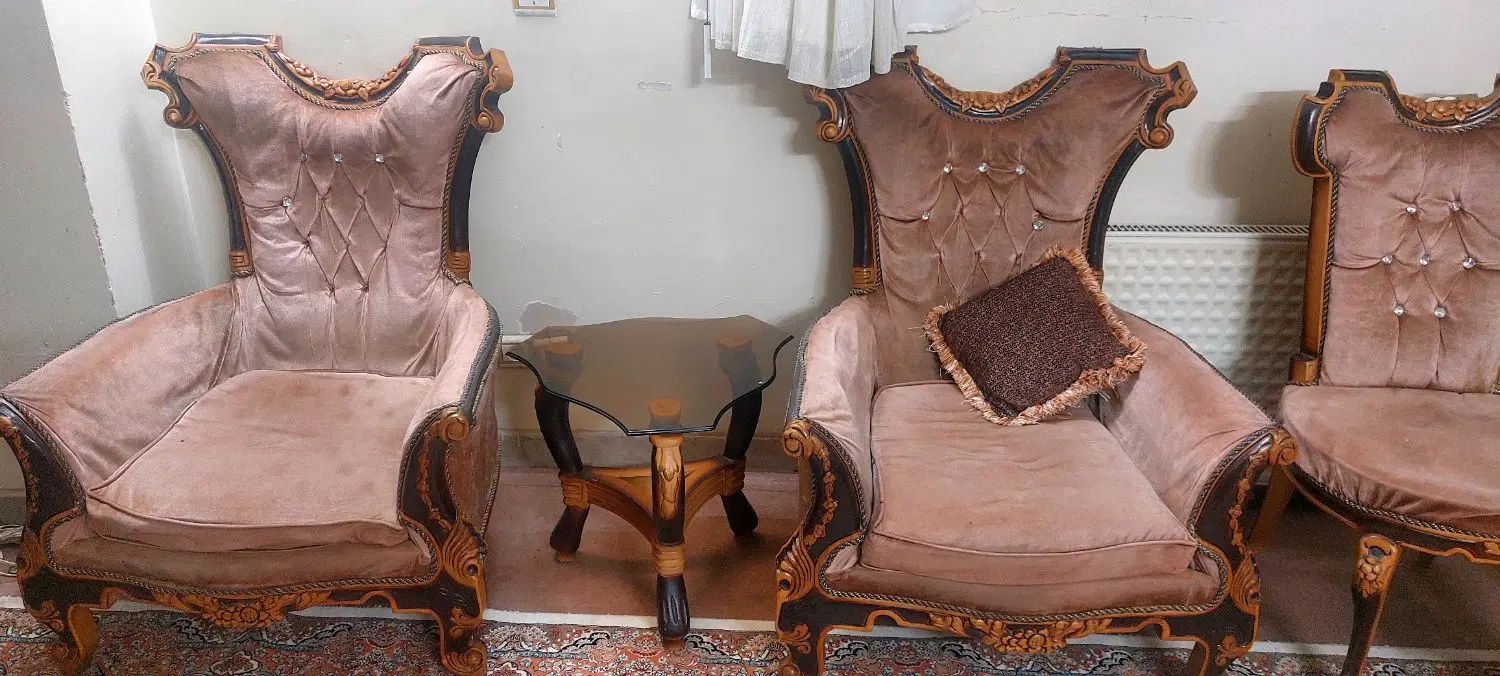 مبل ۹ نفره|مبلمان خانگی و میز عسلی|اصفهان, شیخ اشراق|دیوار