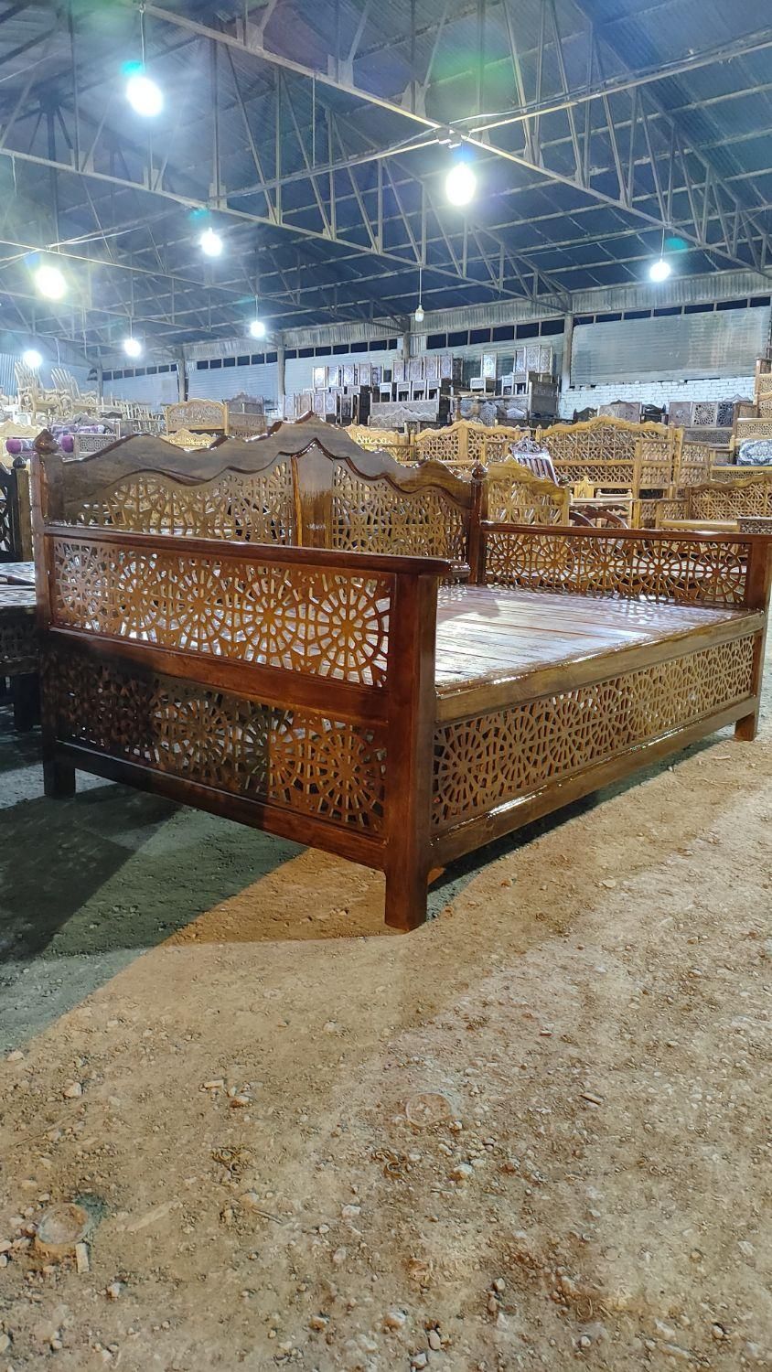تخت سنتی راحتی کد۷۱۶۰|مبلمان خانگی و میز عسلی|اصفهان, زاجان|دیوار