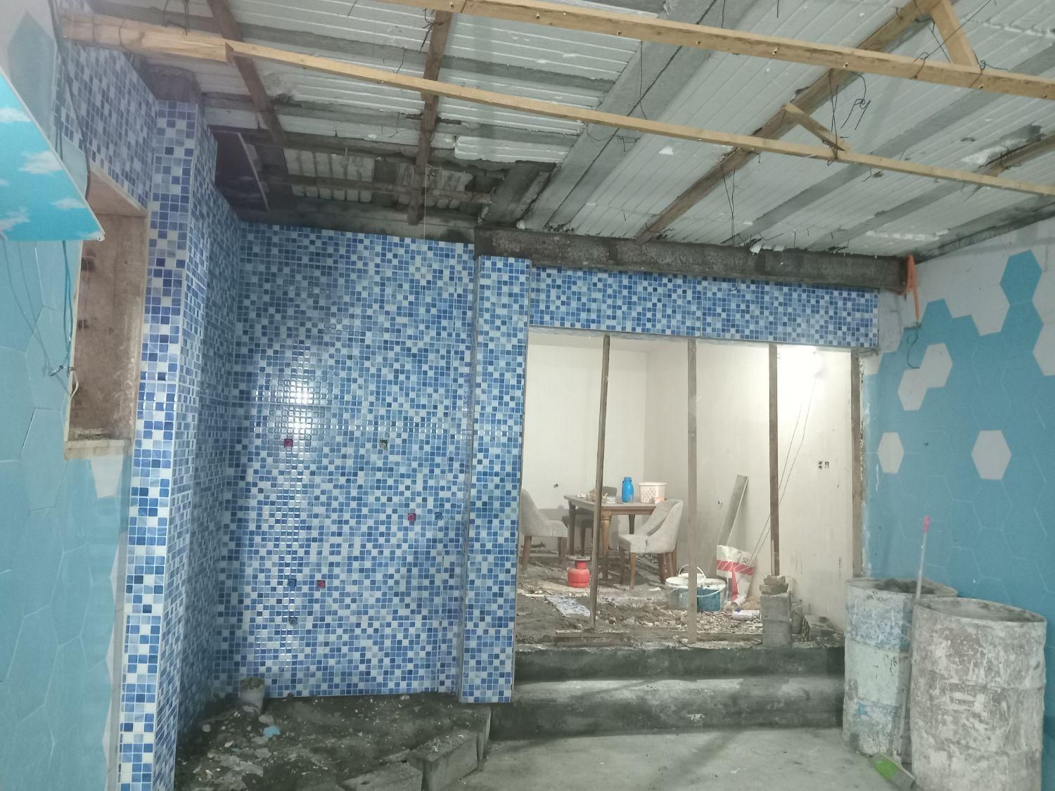 انجام کار کاشی سرامیک سنگ پله مزاییک|خدمات پیشه و مهارت|محمودآباد, |دیوار