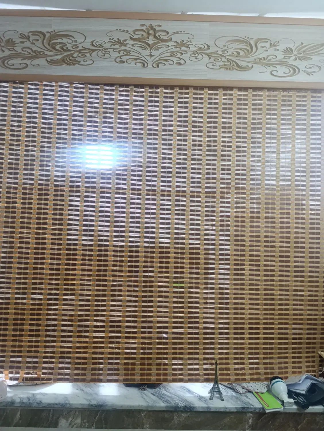 پرده بابمو با تابلو ام دی اف|پرده، رانر، رومیزی|مشهد, امیر|دیوار