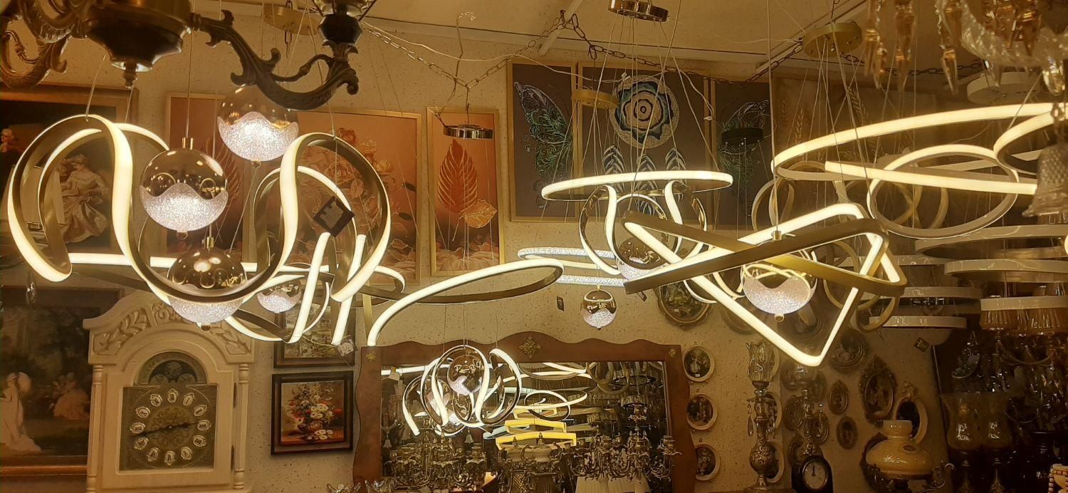 لوستر مدرن  اقساط ۴ ماهه|لوستر و چراغ آویز|اراک, |دیوار