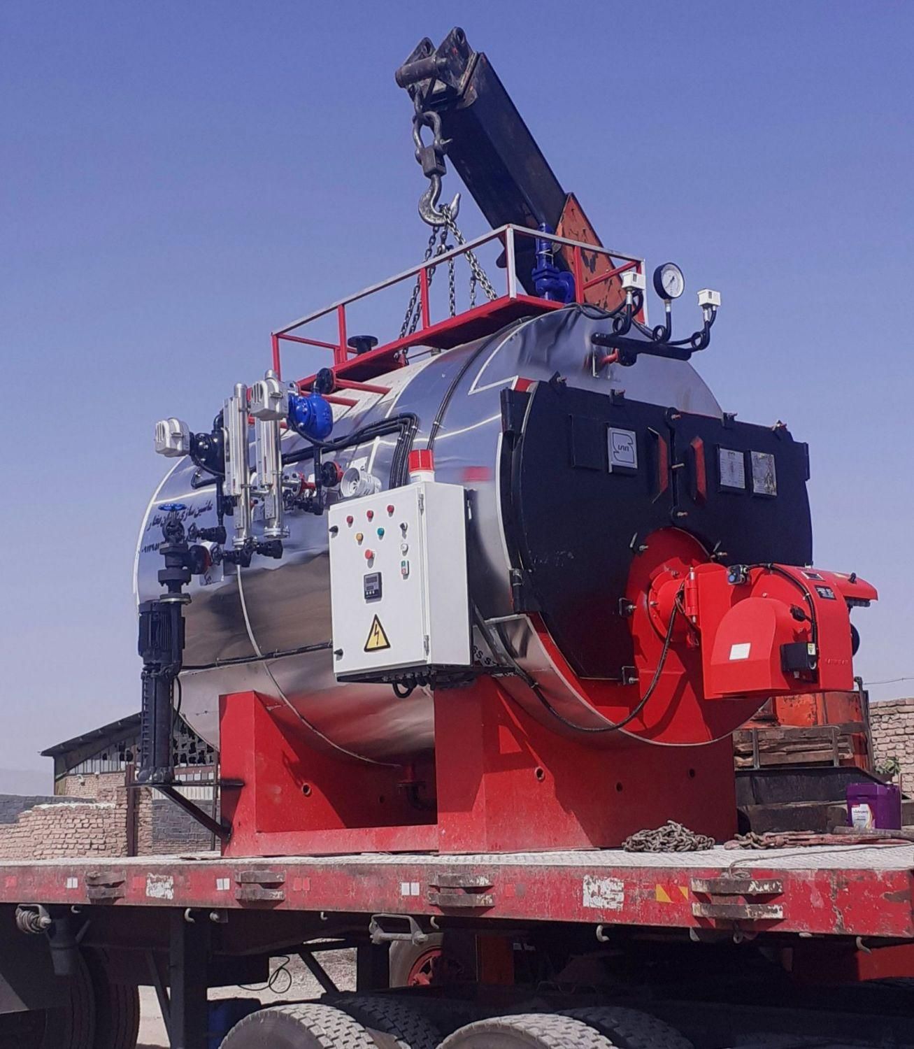 دیگ های بخار (بویلر )فایرتیوب تحویل|ماشین‌آلات صنعتی|کرمانشاه, |دیوار