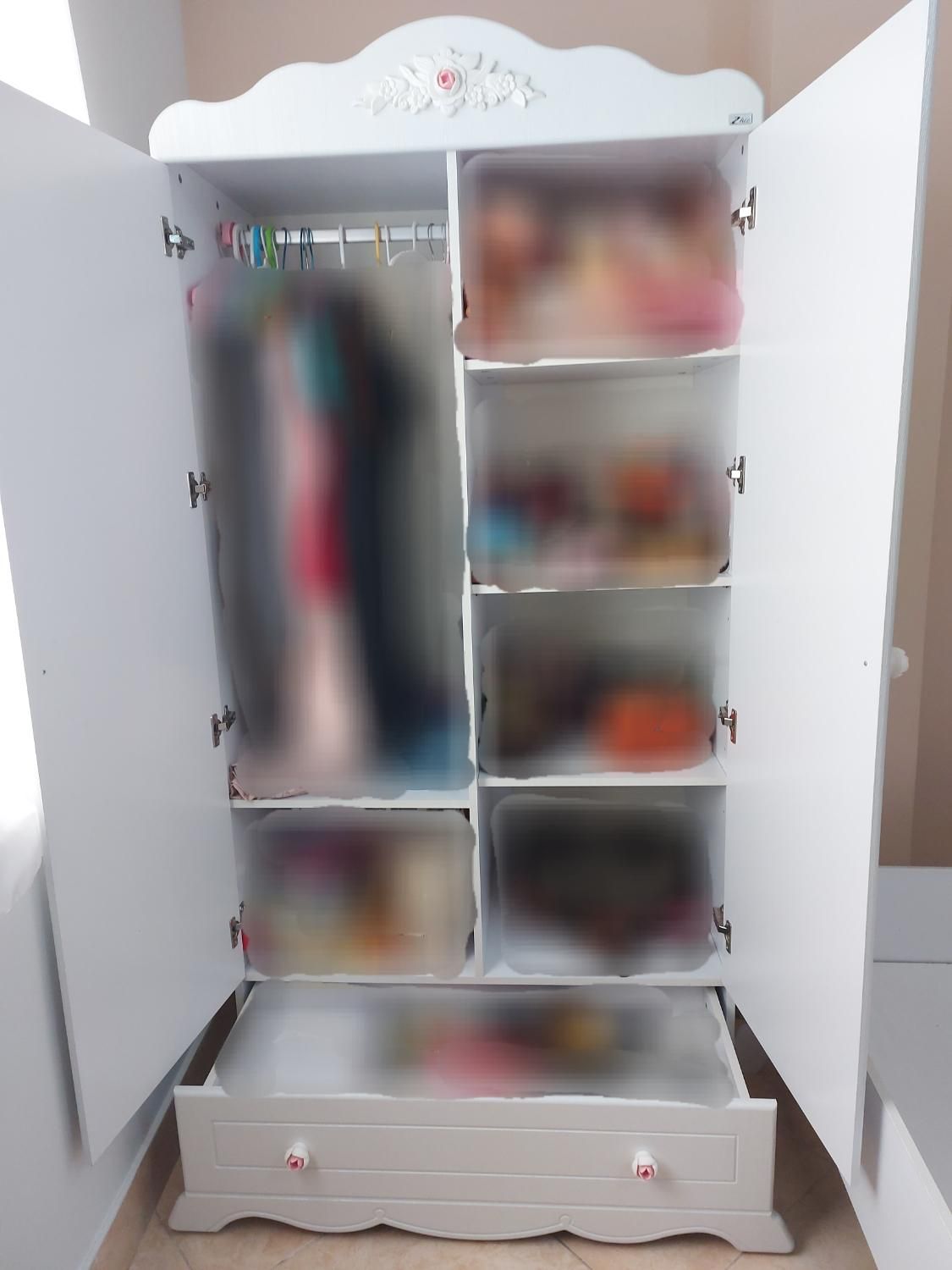 سرویس خواب نوجوان تخت،کمد،میزتحریر،کتابخانه|تخت و سرویس خواب|رشت, حومه رشت|دیوار