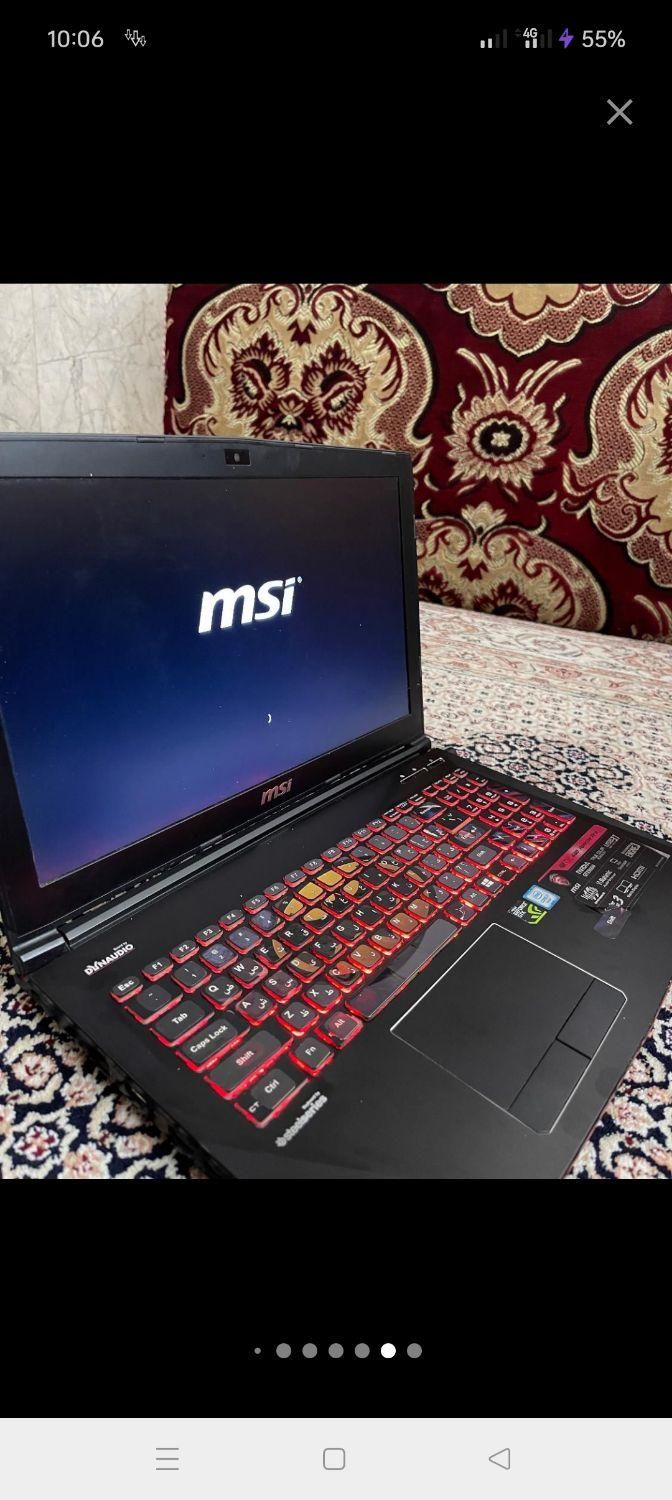 لپ تاپ گیمینگ نسل 6 msi|رایانه همراه|مشهد, هدایت|دیوار