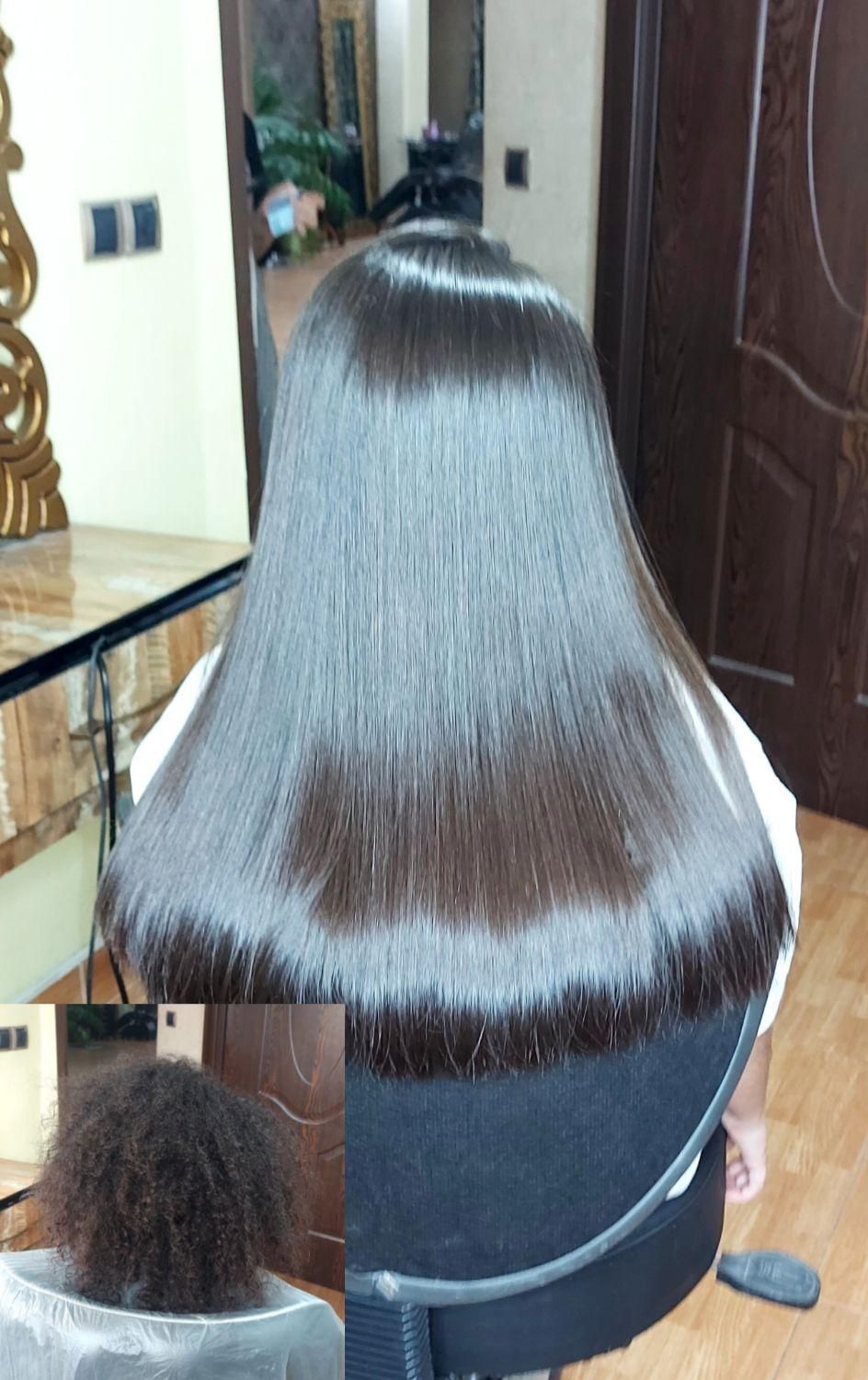 مرکز تخصصی کراتین و احیای مو تضمینی|خدمات آرایشگری و زیبایی|رشت, معلم|دیوار