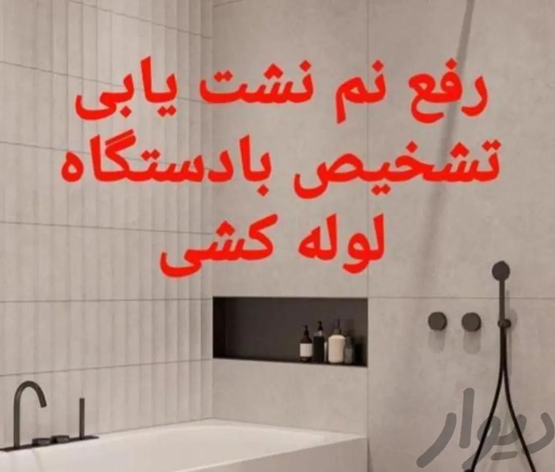 لوله بازکن/رفع نمزدگی بدون خرابی/تمام نقاط/کشی آب|خدمات پیشه و مهارت|مشهد, هفت تیر (حافظ)|دیوار